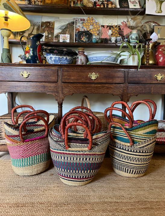 Bolga Basket Handbag
