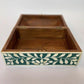 Inlaid Bone Decorative Box with Lid - Various Colours