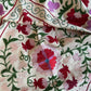 Pretty Pink, Red & Green Small Suzani Fabric
