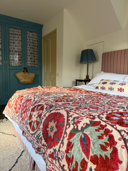 Really Beautiful Large Suzani Fabric