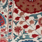 Pomegranate & Floral Medallion Suzani, Large