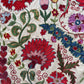 Vibrant Multicoloured Large Suzani Fabric