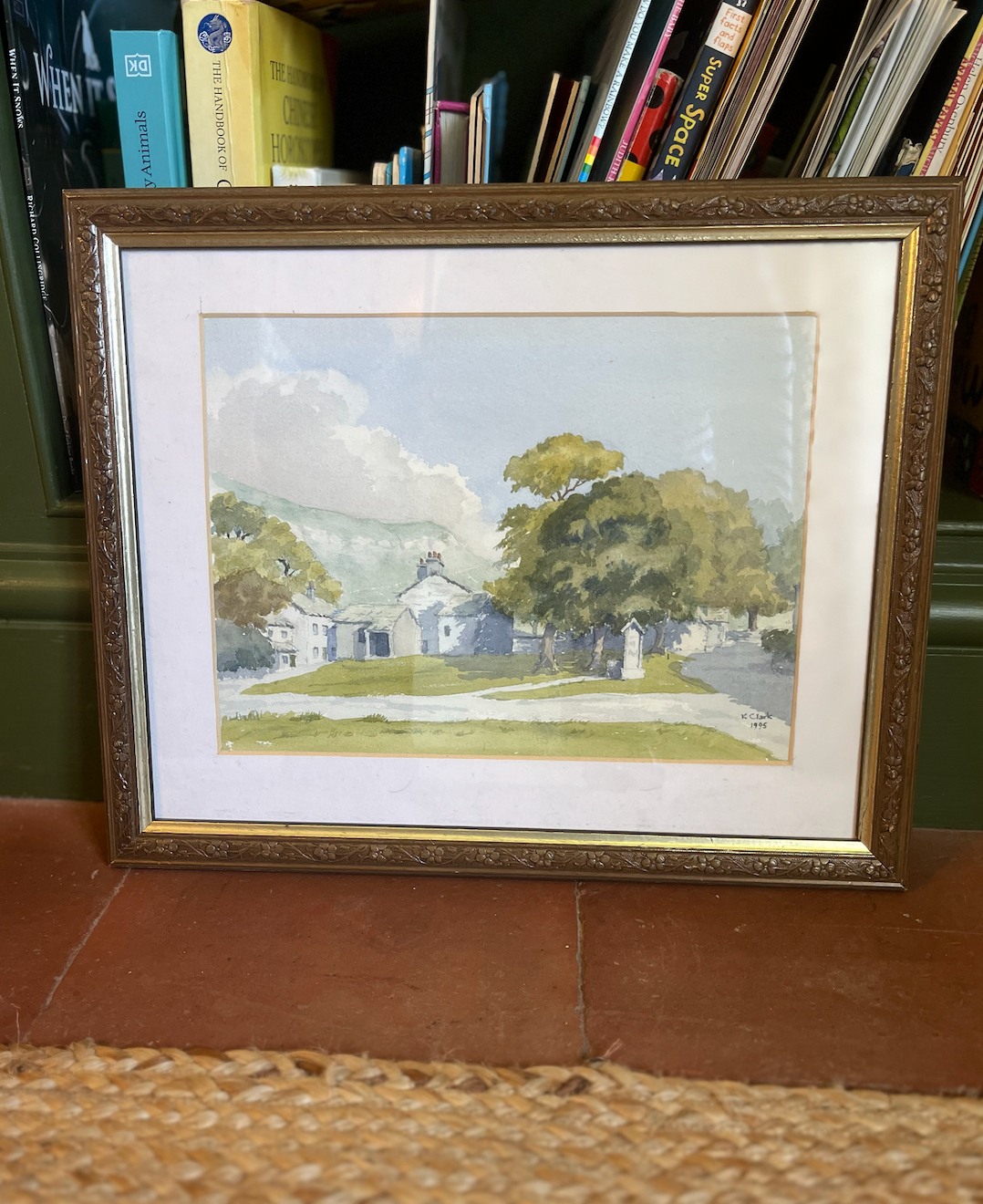 Pair of Golden Framed Watercolours