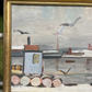 Large Oil Painting Titled Stockholm, Carl Gunne