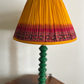40cm Silk Sari Straight-Edge Lampshades - Various Colours
