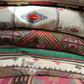 Large Multicoloured Bolster Kilim Cushion
