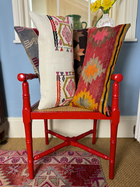 Multicoloured Kilim Cushion