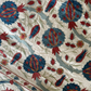 Large Blue & Red Suzani Fabric