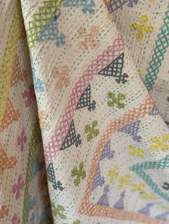 Kantha Quilt - SMALL - S5