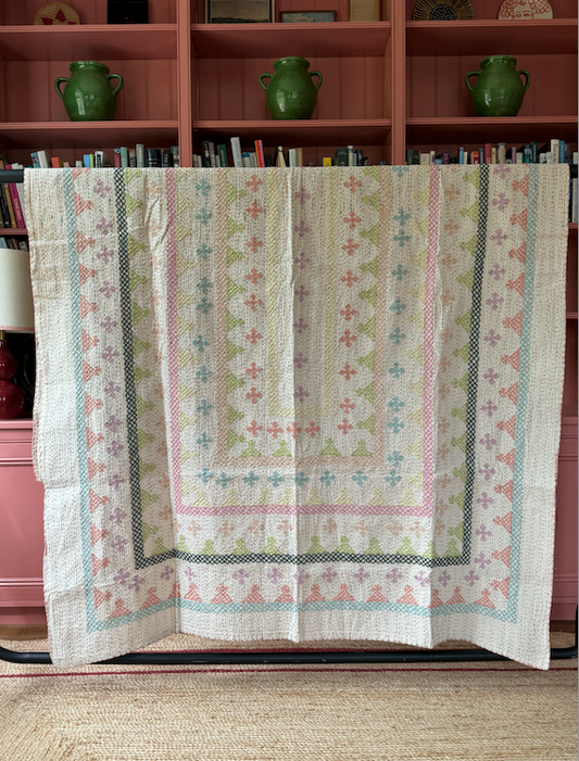 Kantha Quilt - SMALL - S17