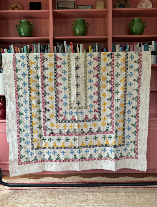 Kantha Quilt - SMALL - S23