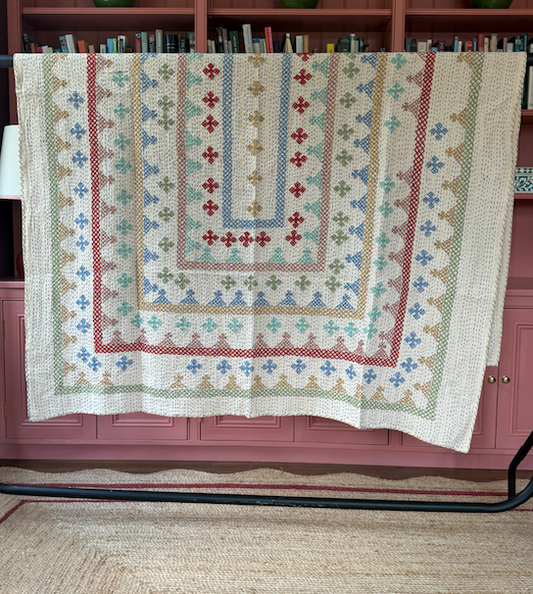 Kantha Quilt - SMALL - S54