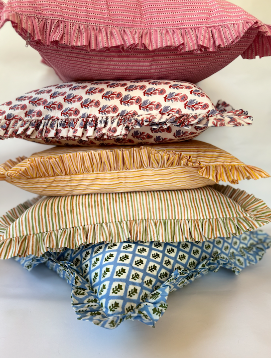 Block Printed Cushions - Various Designs