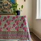 Striking & Vibrant Multicoloured Blockprinted Cotton Tablecloth - Various Sizes