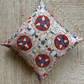 Bold Multicoloured Silk Suzani Cushion