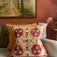 Bold Multicoloured Silk Suzani Cushion