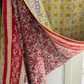 Double Sided Vintage Kantha Quilt