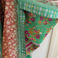 Double Sided Vintage Kantha Quilt