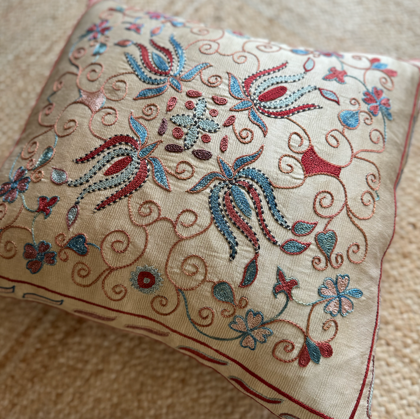 Silk Suzani Cushion