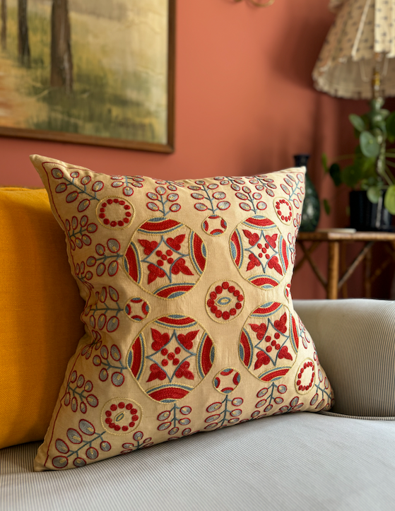 Silk Suzani Cushion