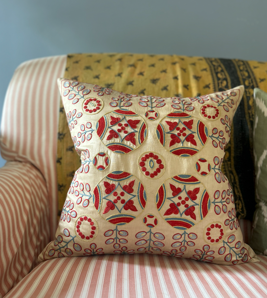 Silk Suzani Cushion