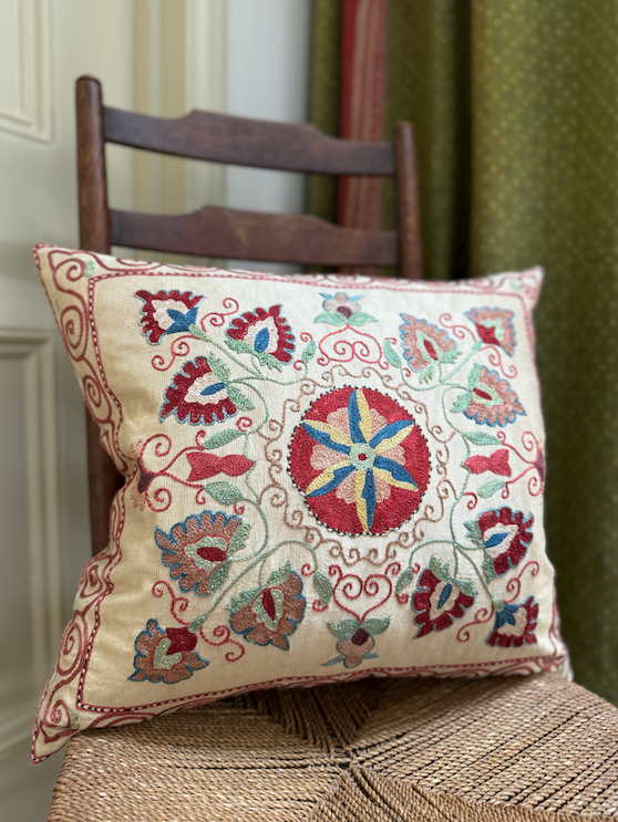 Silk Suzani Cushion