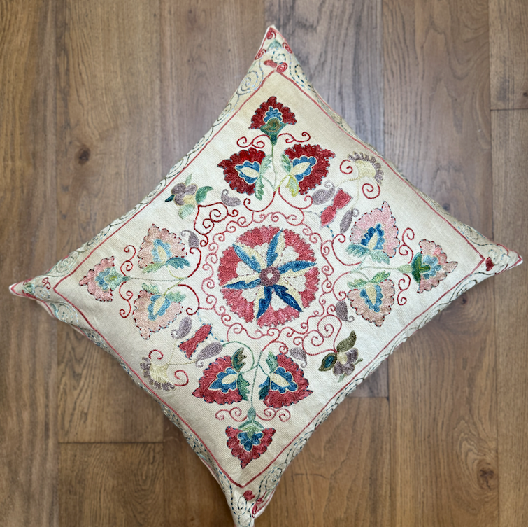 Silk Suzani Cushion