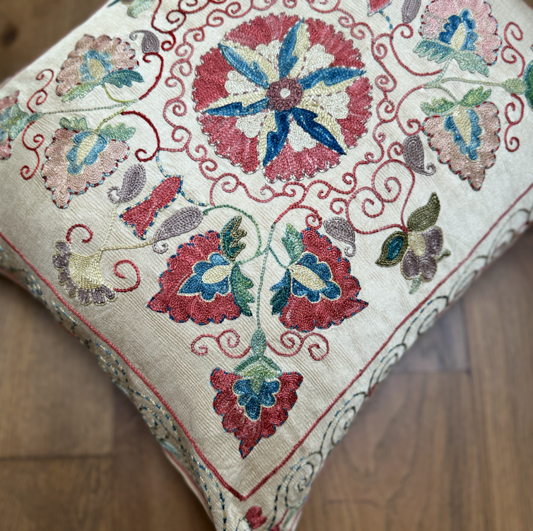 Silk Suzani Cushion