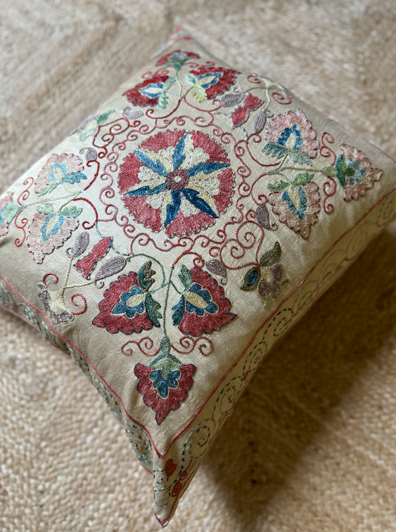 Silk Suzani Cushion