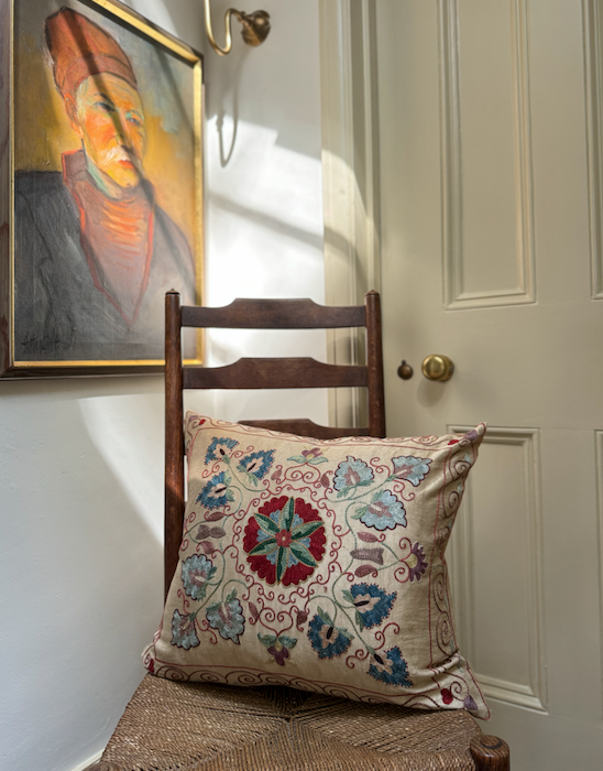 Silk Suzani Cushion