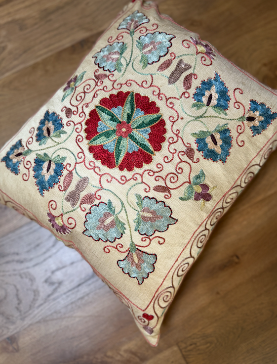 Silk Suzani Cushion