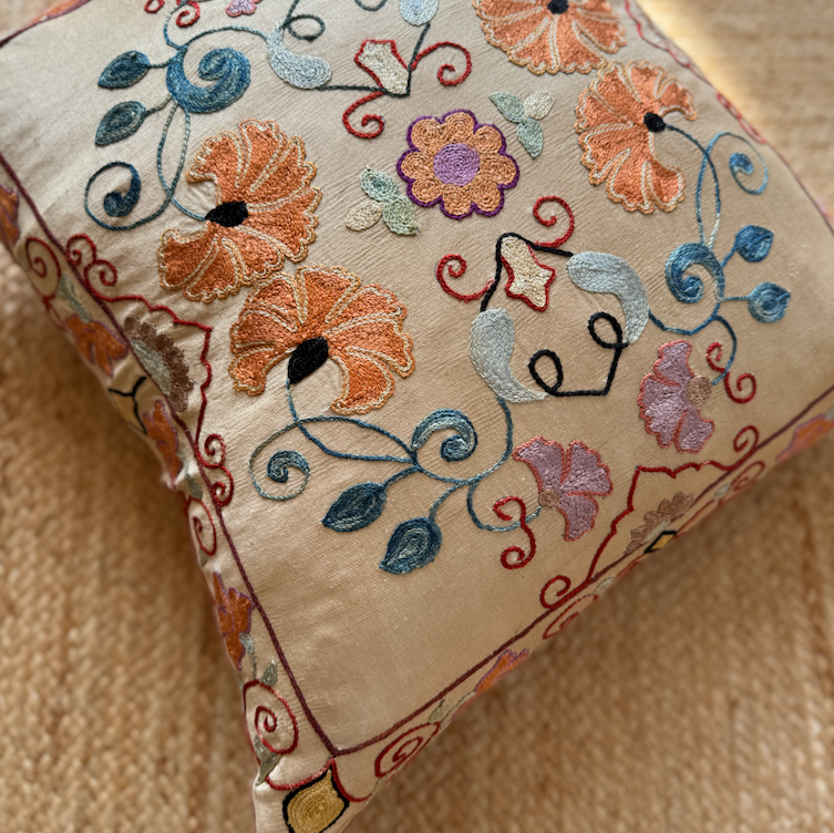 Silk Suzani Cushion