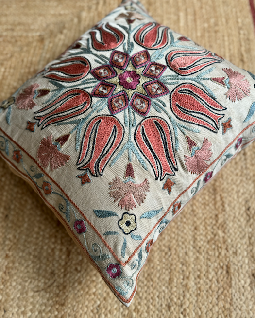 Silk Suzani Cushion