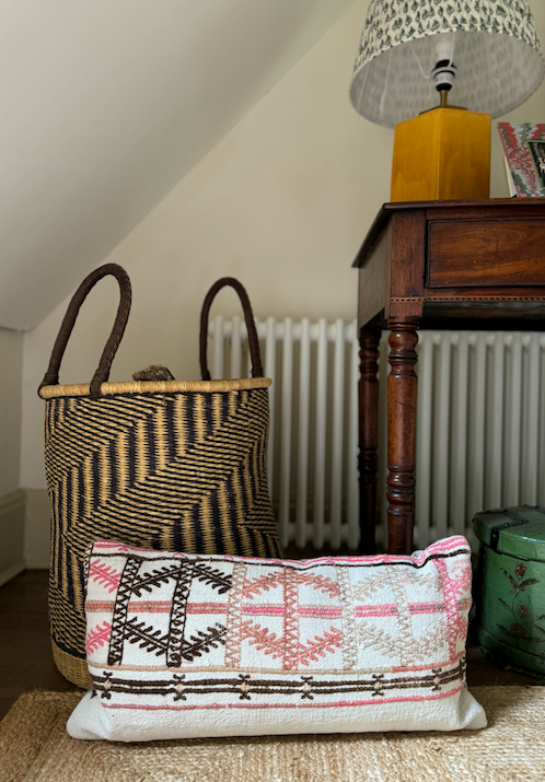 Pretty Pink Kilim Cushion