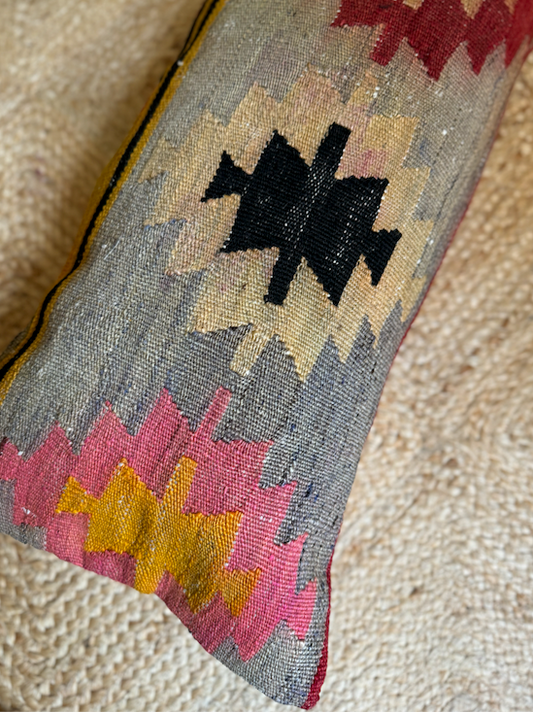 Retro Vibed Kilim Cushion