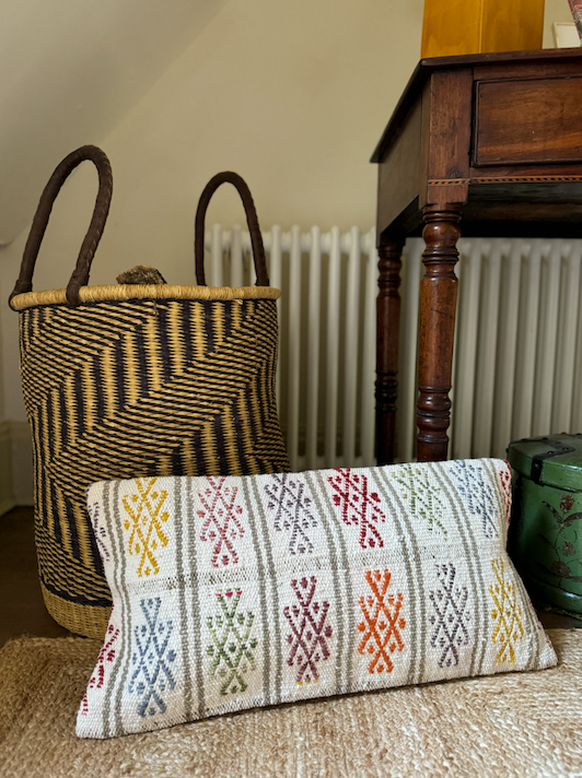 Multicoloured Kilim Cushion