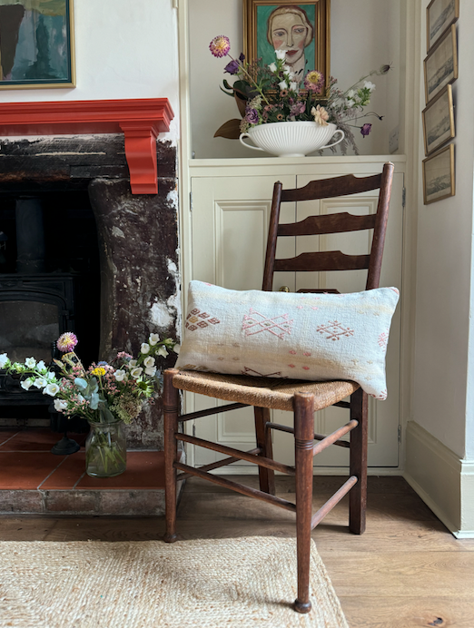 Creamy Kilim Cushions