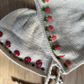 Limited Edition Hand-Embroidered Baby Bonnet – Merino Wool