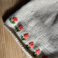 Limited Edition Hand-Embroidered Baby Bonnet – Merino Wool