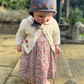 Limited Edition Hand-Embroidered Baby Bonnet – Merino Wool