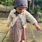 Limited Edition Hand-Embroidered Baby Bonnet – Merino Wool