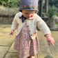 Limited Edition Hand-Embroidered Baby Bonnet – Merino Wool