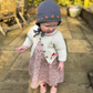 Limited Edition Hand-Embroidered Baby Bonnet – Merino Wool