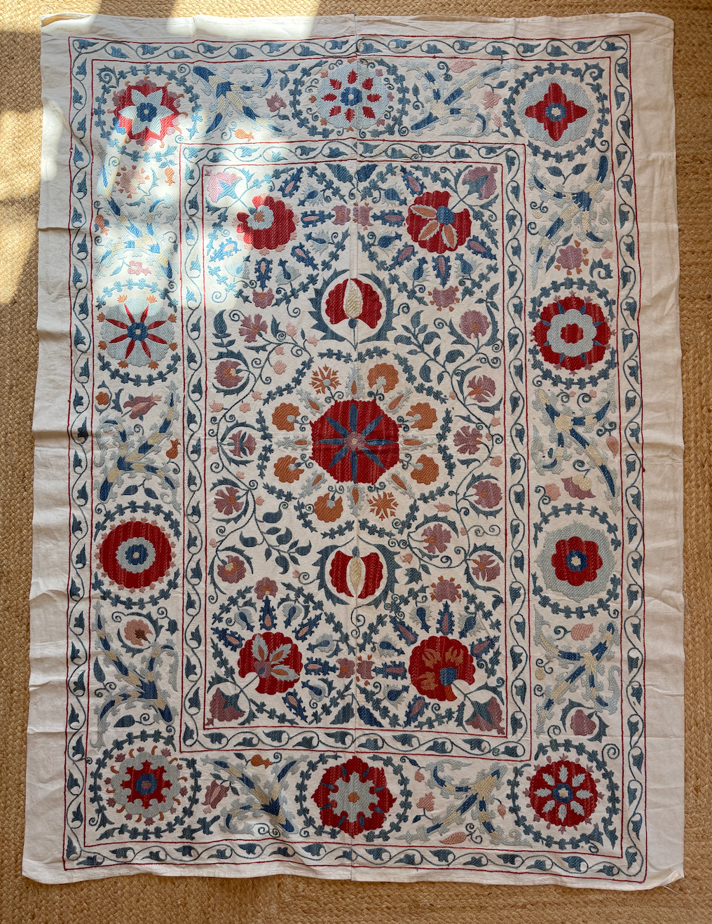 Architectural Border Suzani, Medium