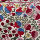 Bold Multicoloured With Pink Large Suzani Fabric