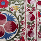 Bold Multicoloured With Pink Large Suzani Fabric