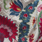 Vibrant Multicoloured Large Suzani Fabric