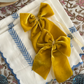 LAST CHANCE - Velvet Bow Napkin Ring - Various Colours