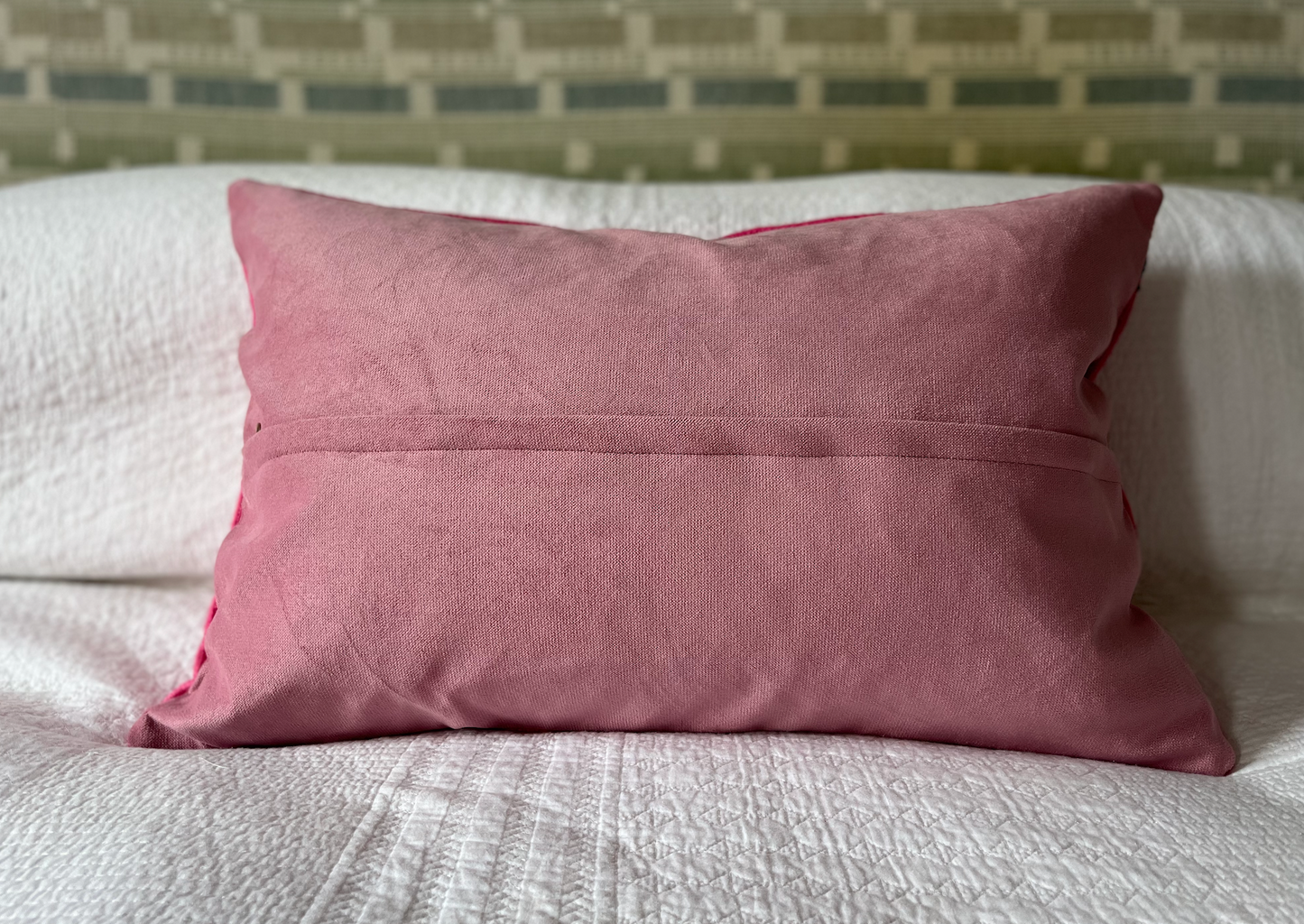 Bright Pink Kilim Cushion