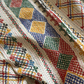 Multi Coloured Kantha Quilt - SMALL - MJS25